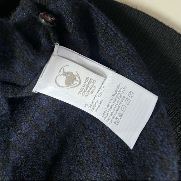 J.Crew Cashmere collared sweater in houndstooth jacquard Medium - Picture 6 of 14